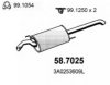 ASSO 58.7025 End Silencer